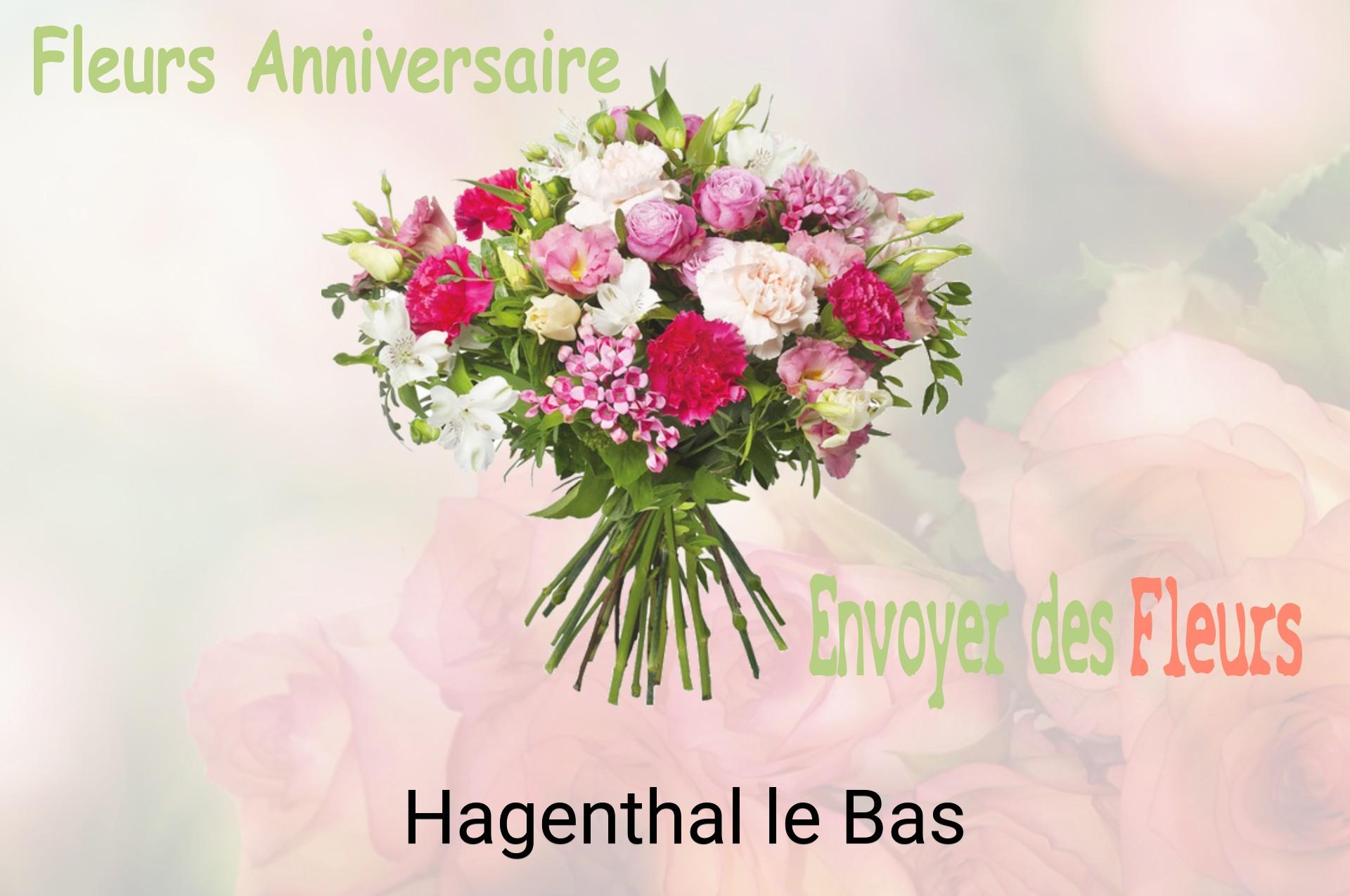 Bouquet de fleurs d’anniversaire livré à Hagenthal-le-Bas